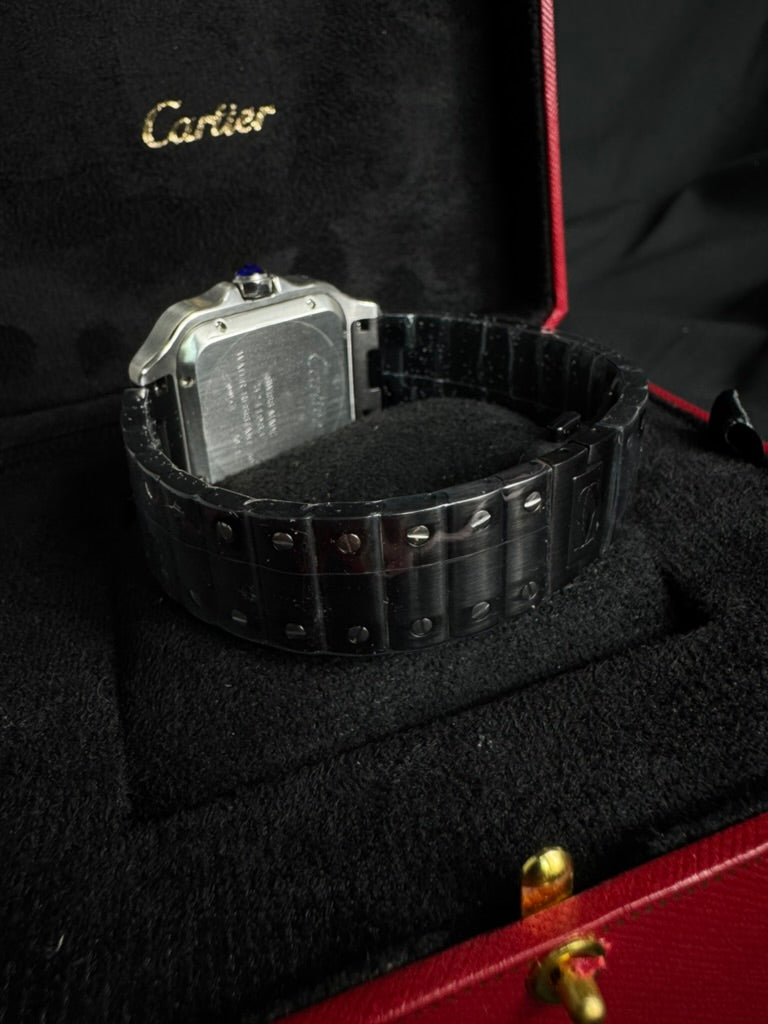 Cartier Santos ADLC Negro Acero