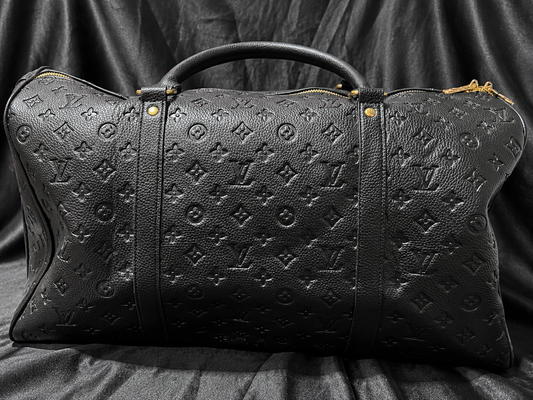 Louis Vuitton Keepall Monogram Empreinte Negra
