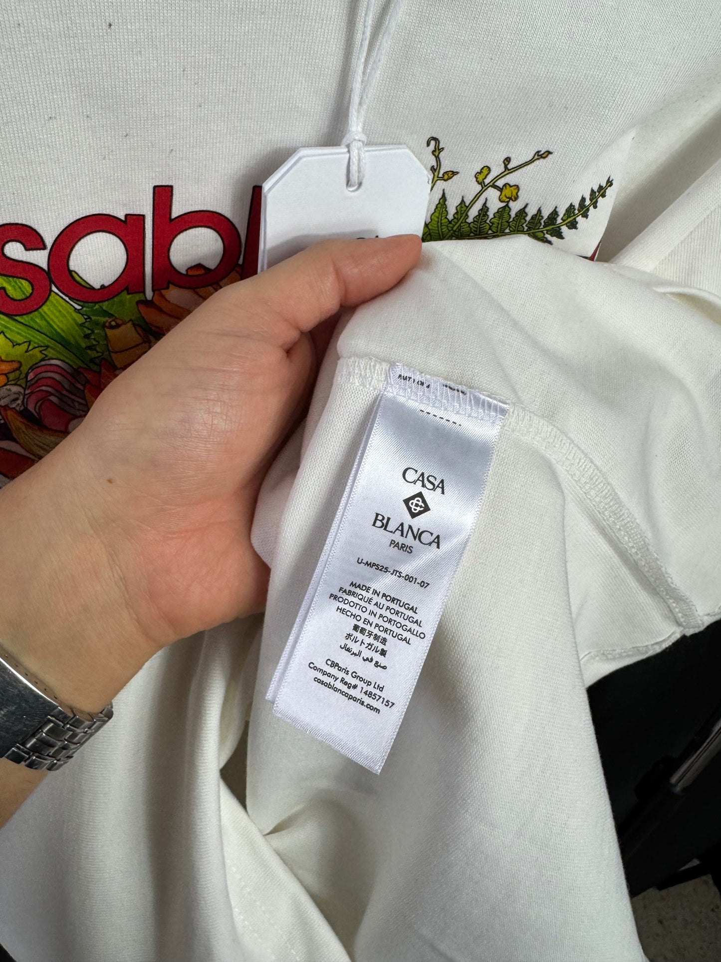 Playera Casa Blanca Seafood White UA