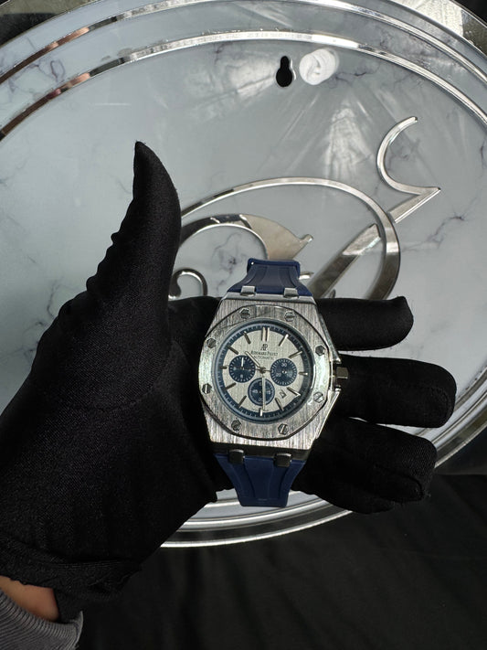 Reloj AP Royal Oak Correa Caucho Azul