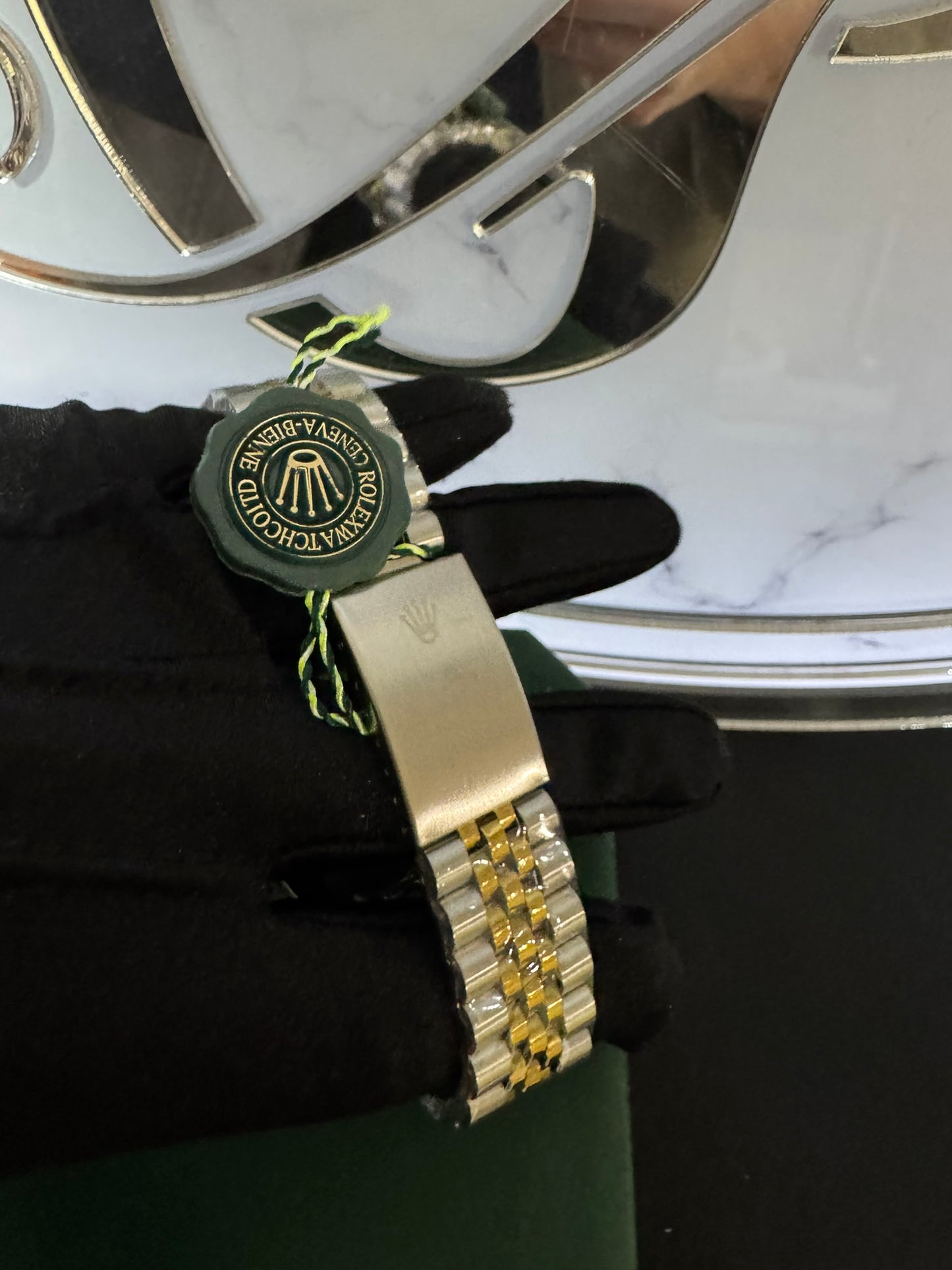 Reloj Rolex Datejust Dos Tonos