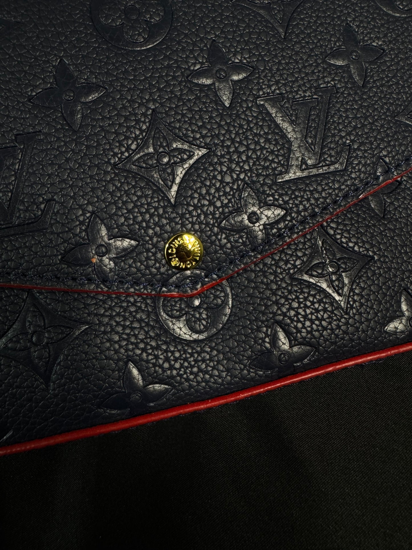 Louis Vuitton Felicie Pochette Navy Blue 3PZ