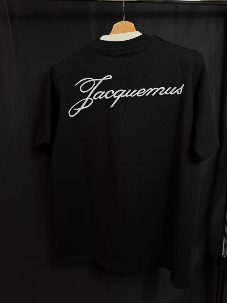 Playera Jacquemus Logo Negra UA