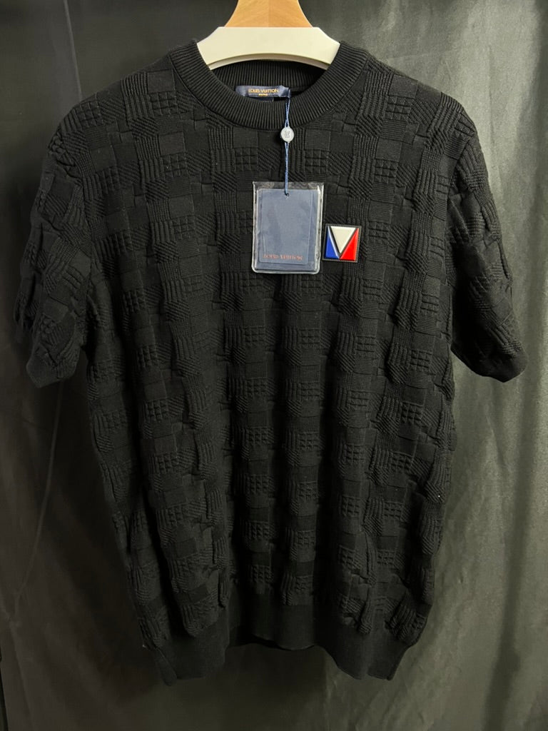Playera Louis Vuitton American Cup Black Bordada UA