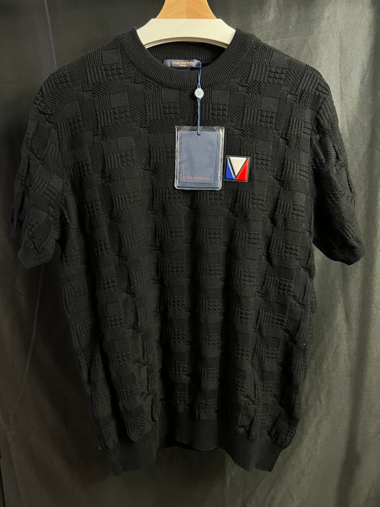 Playera Louis Vuitton American Cup Black Bordada UA