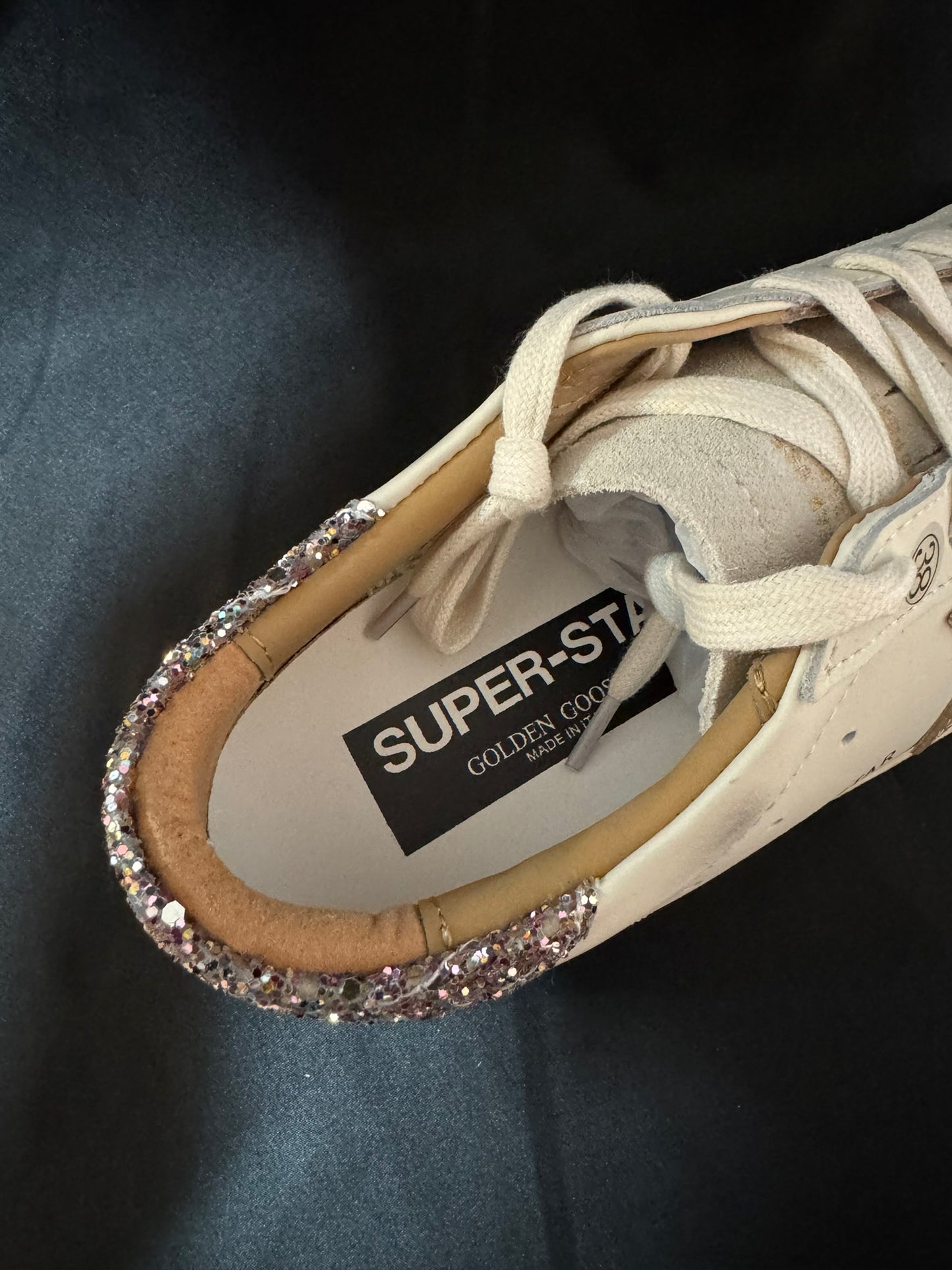 Golden Goose Super Star Glitter Pink