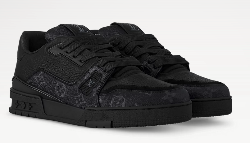 LV Trainer Black Monogram