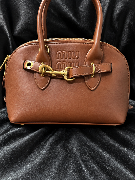 Miu Miu Arcadie Bowler Cammel