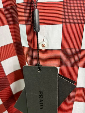 Camisa Prada Roja Cuadros UA