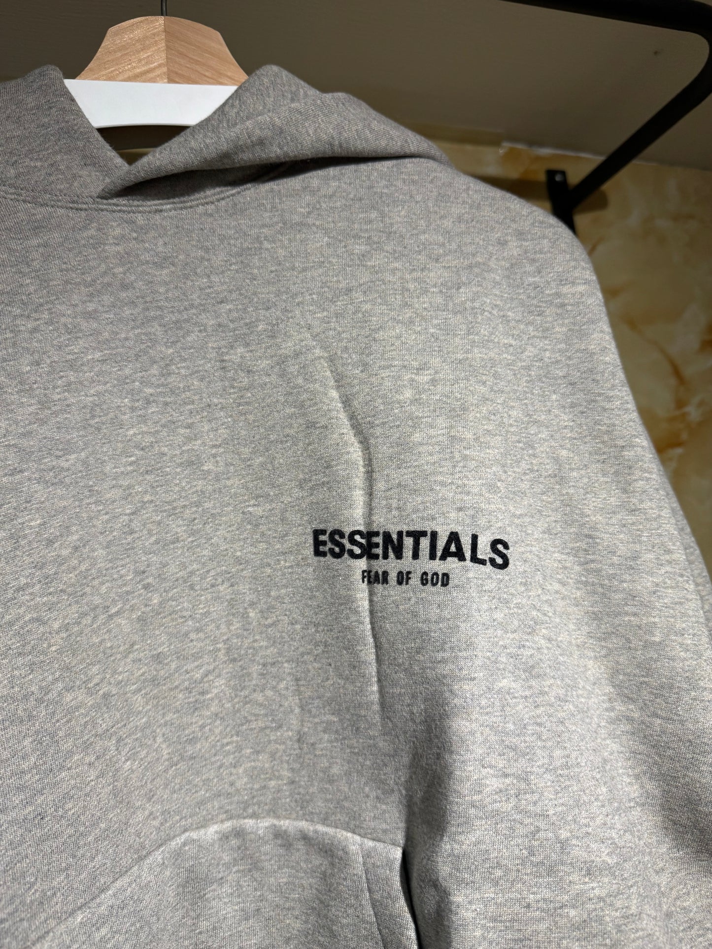 Essentials Hoodie Dark Oatmeal
