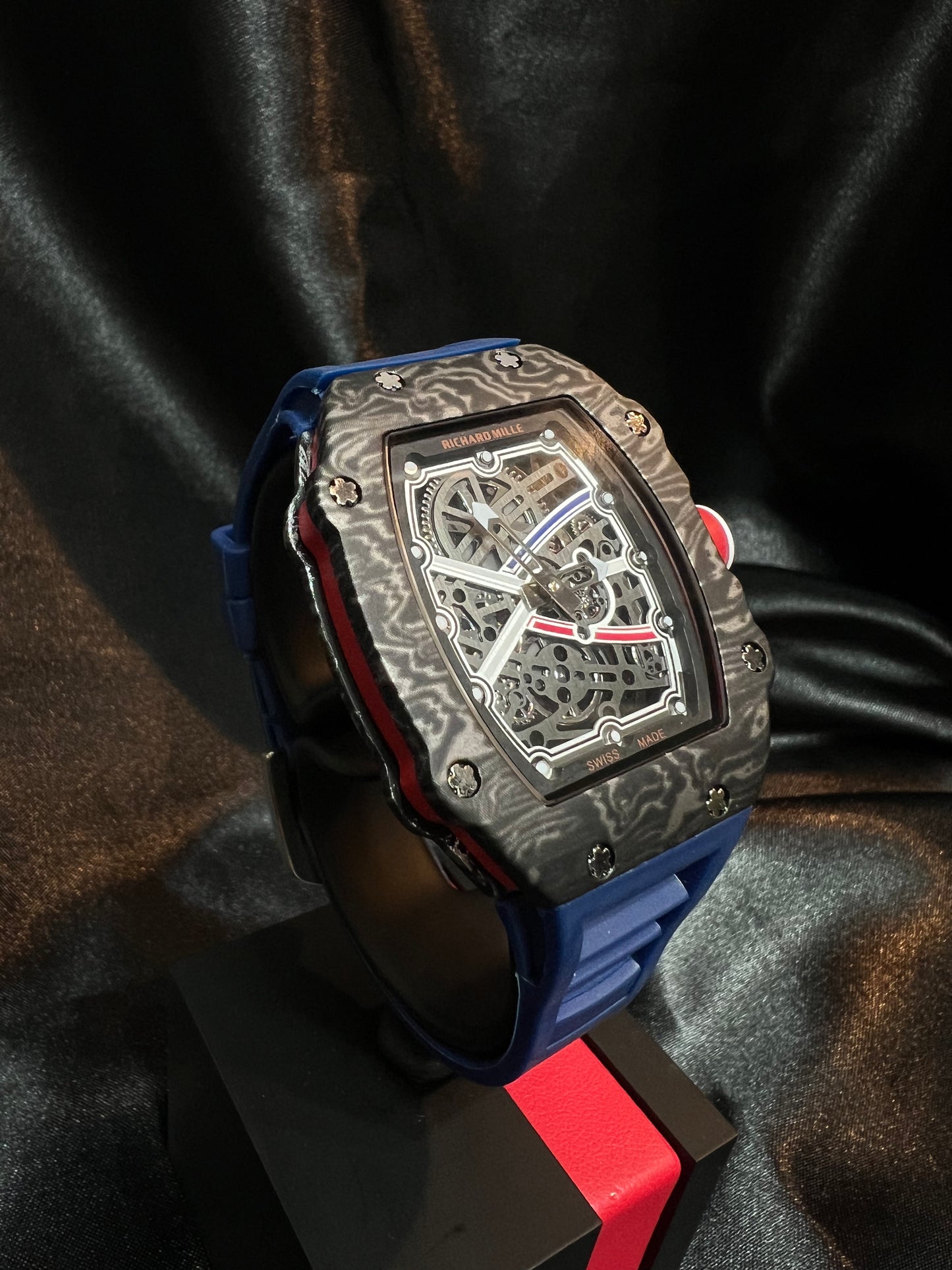Richard Mille 67-02 Azul con Negro