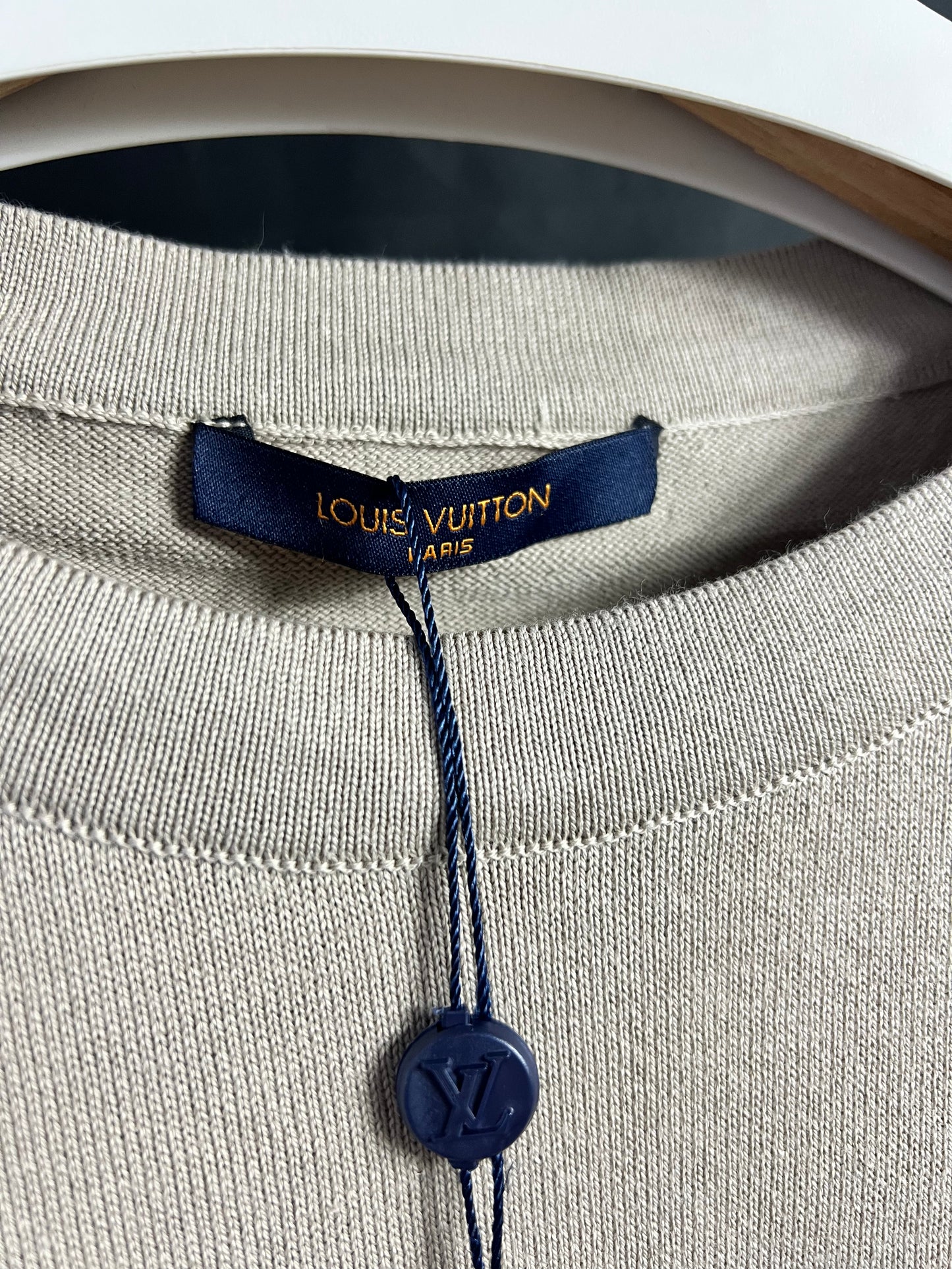 Playera Punto Louis Vuitton Monograma Beige UA