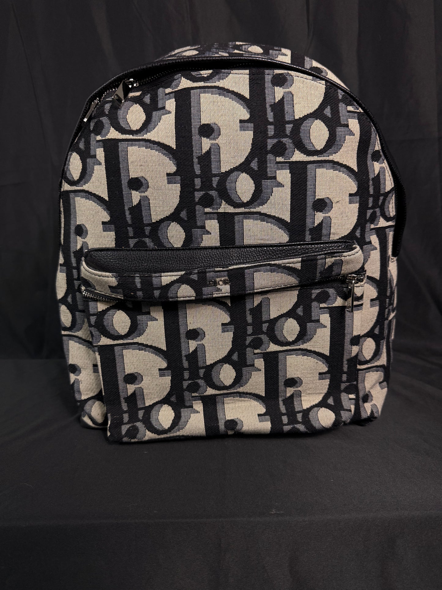Dior Rider Backpack Jacquard Canvas