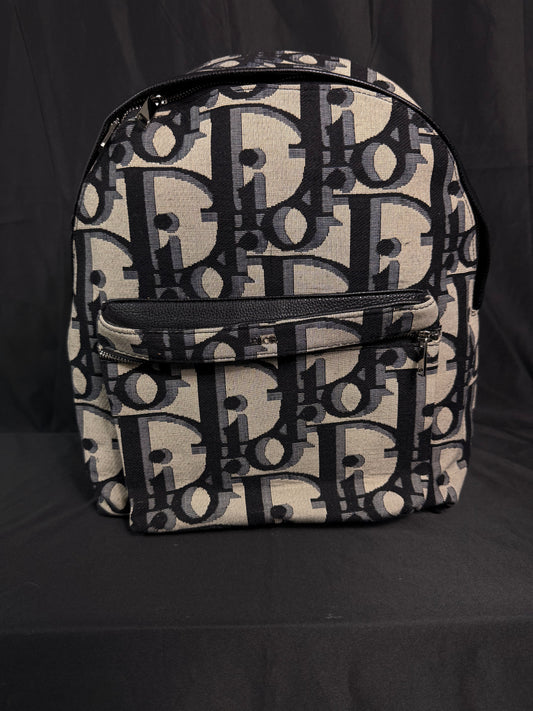 Dior Rider Backpack Jacquard Canvas