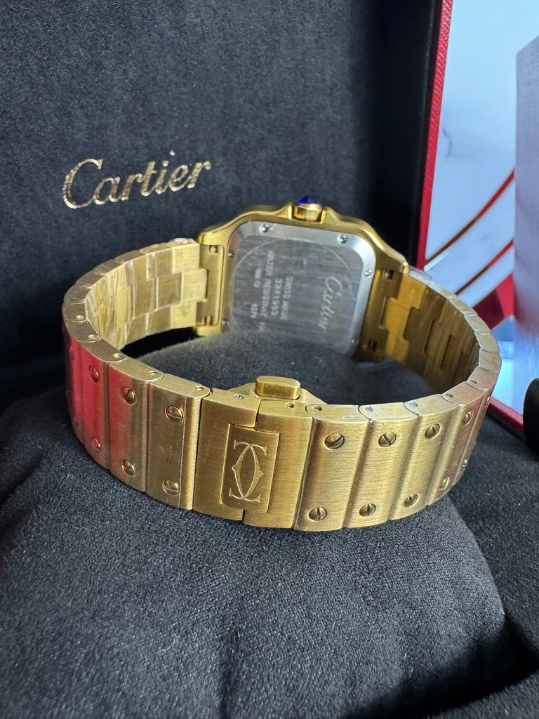 Cartier Santos Oro Caratula Oro