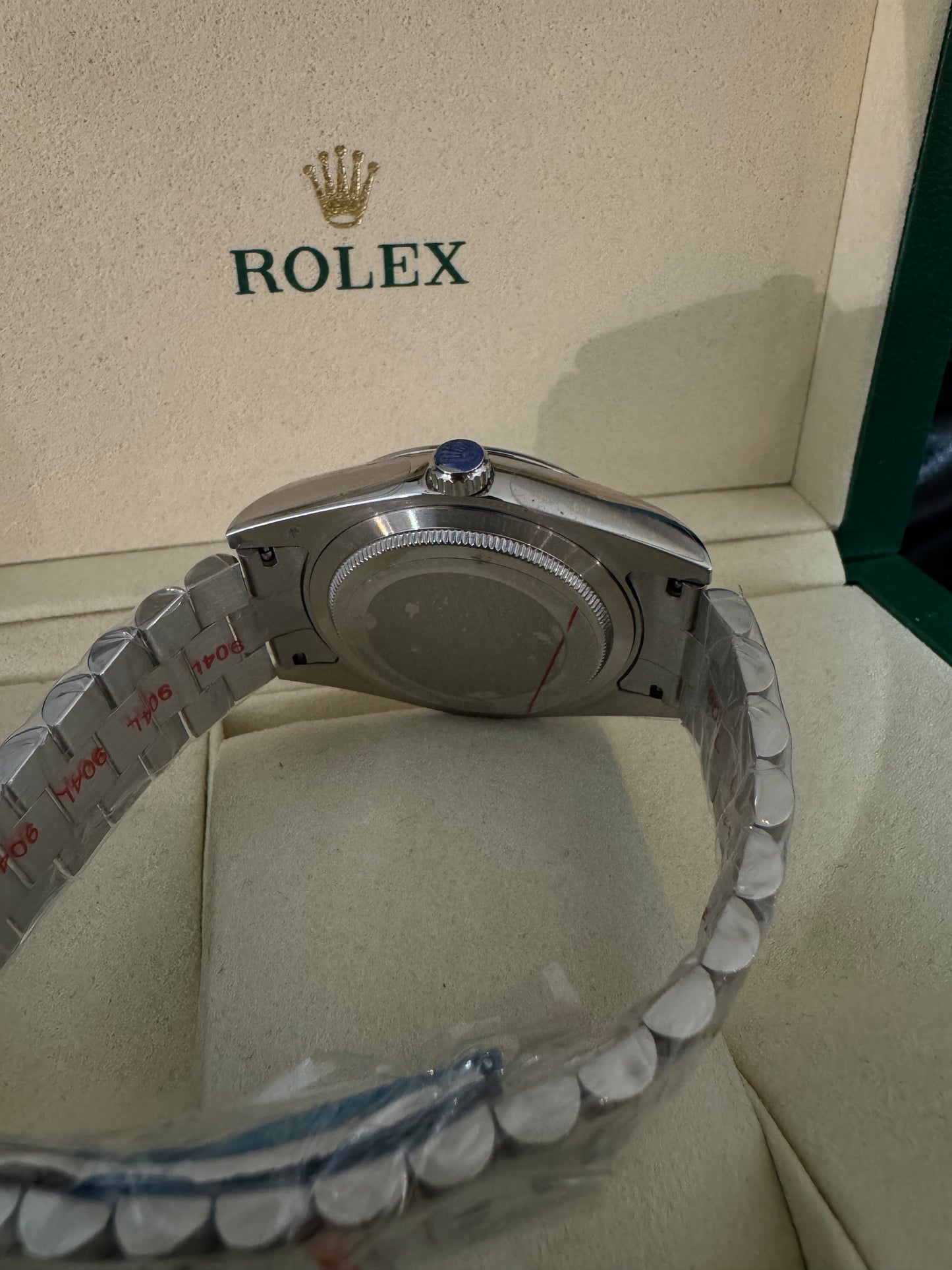 Rolex Day Date carátula Azul