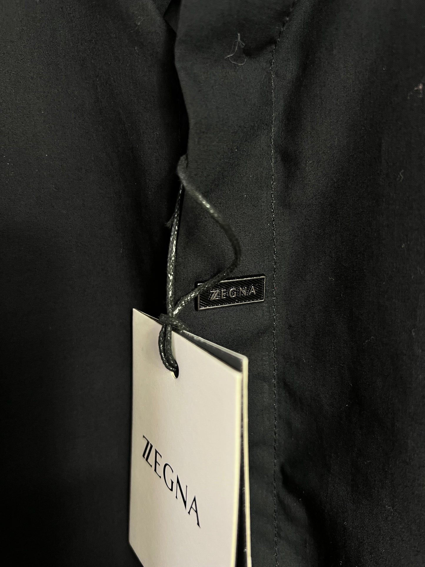 Camisa Zegna Negra UA