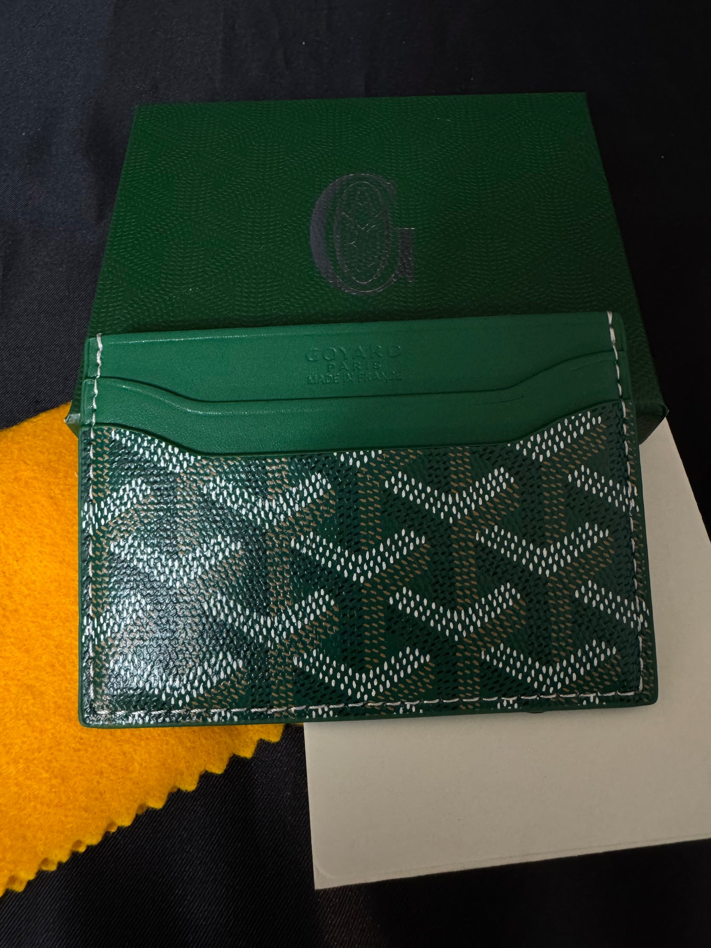 Goyard Tarjetero Verde