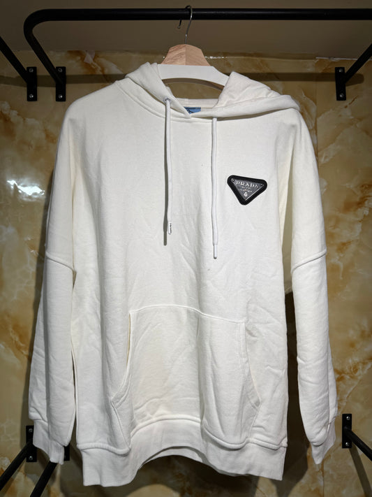 Prada Hoodie Blanca