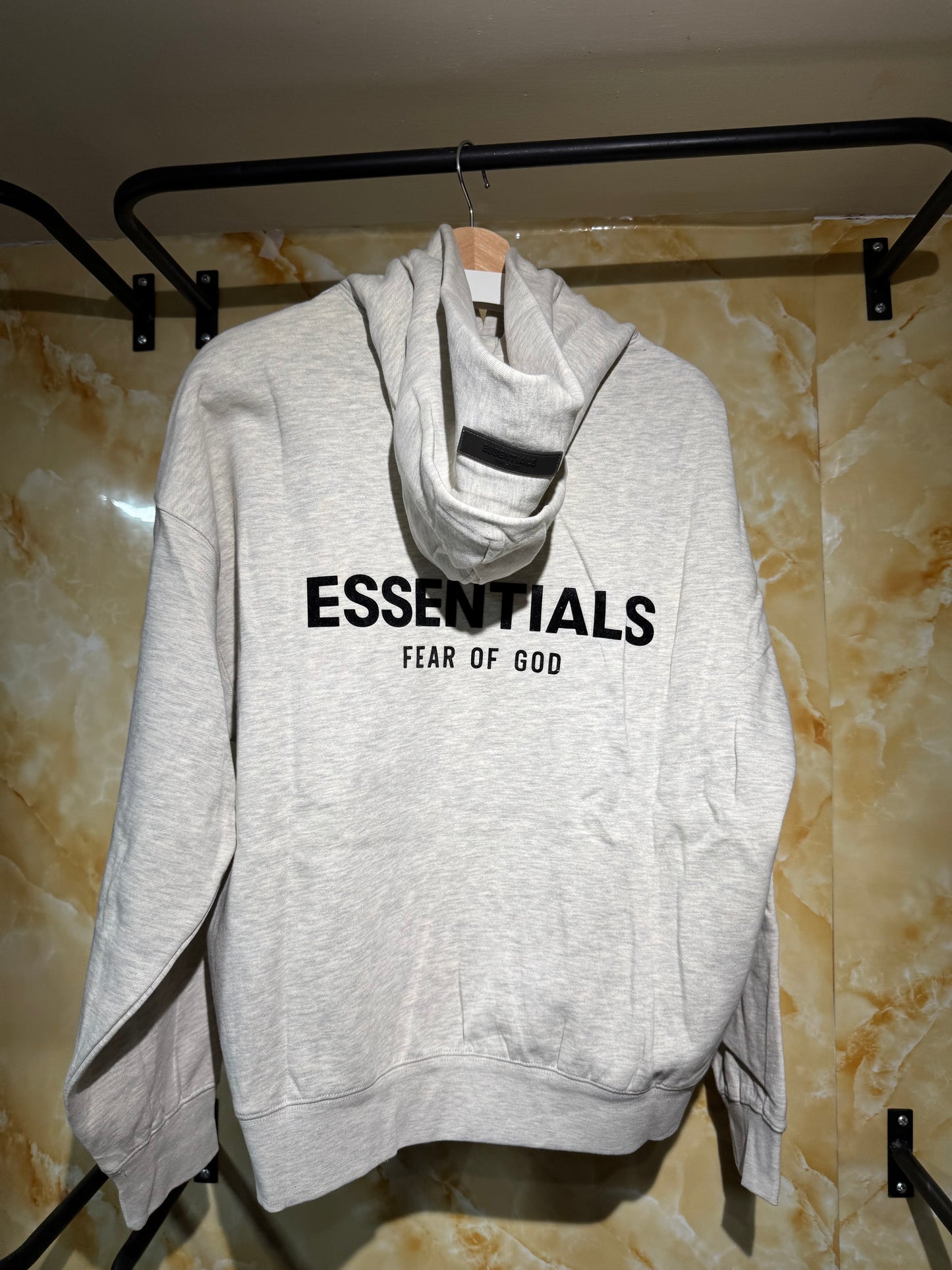 Essentials Hoodie Light Oatmeal
