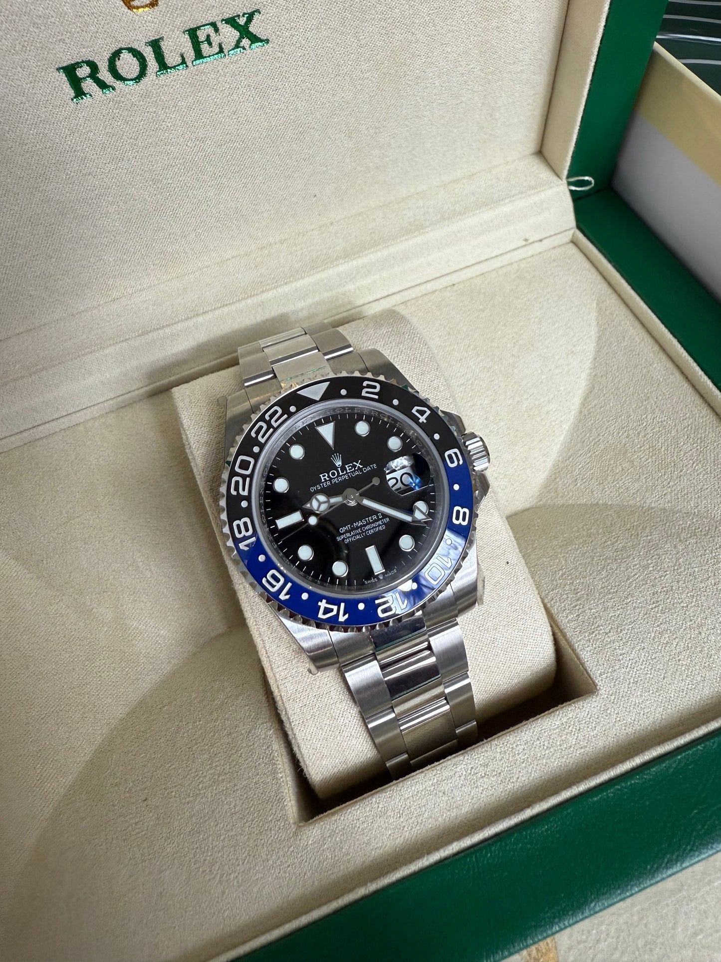Rolex GMT Batman Oyster