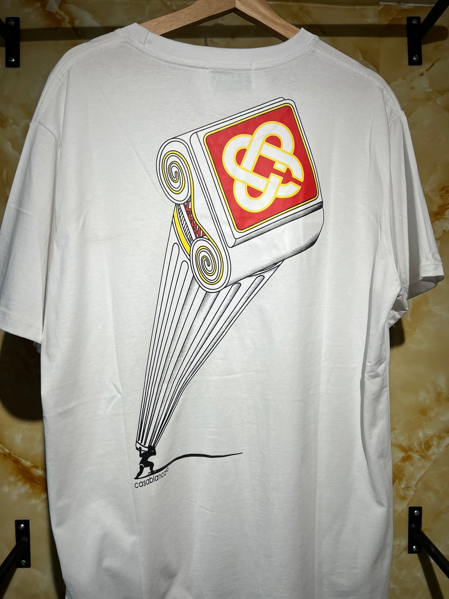 Casa Blanca Column Tee Blanca