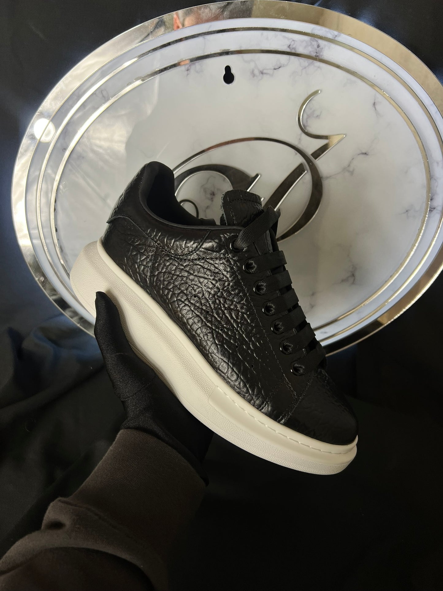 Alexander Mcqueen - Oversized Sneaker in Black