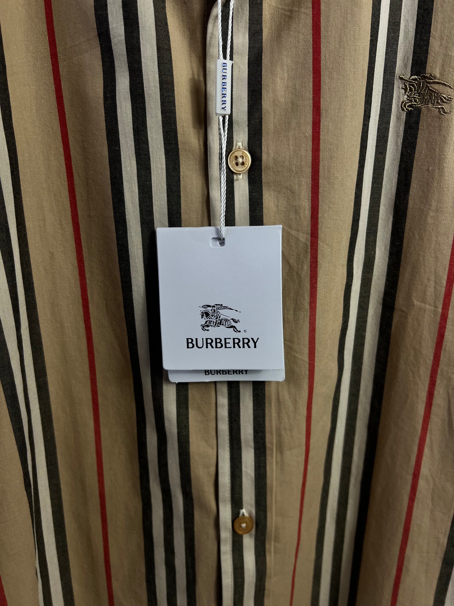 Camisa Burberry Clasica Beige UA