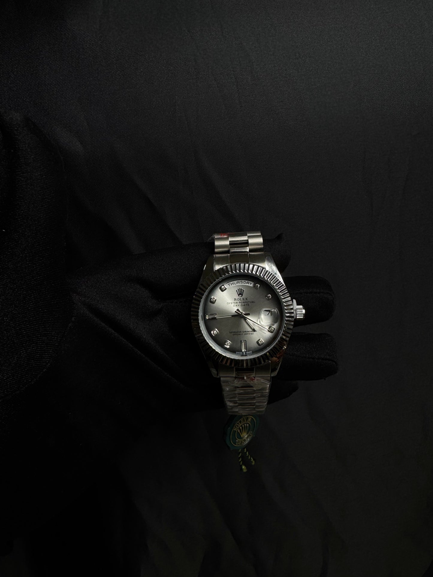 Reloj Rolex Day Date Gris