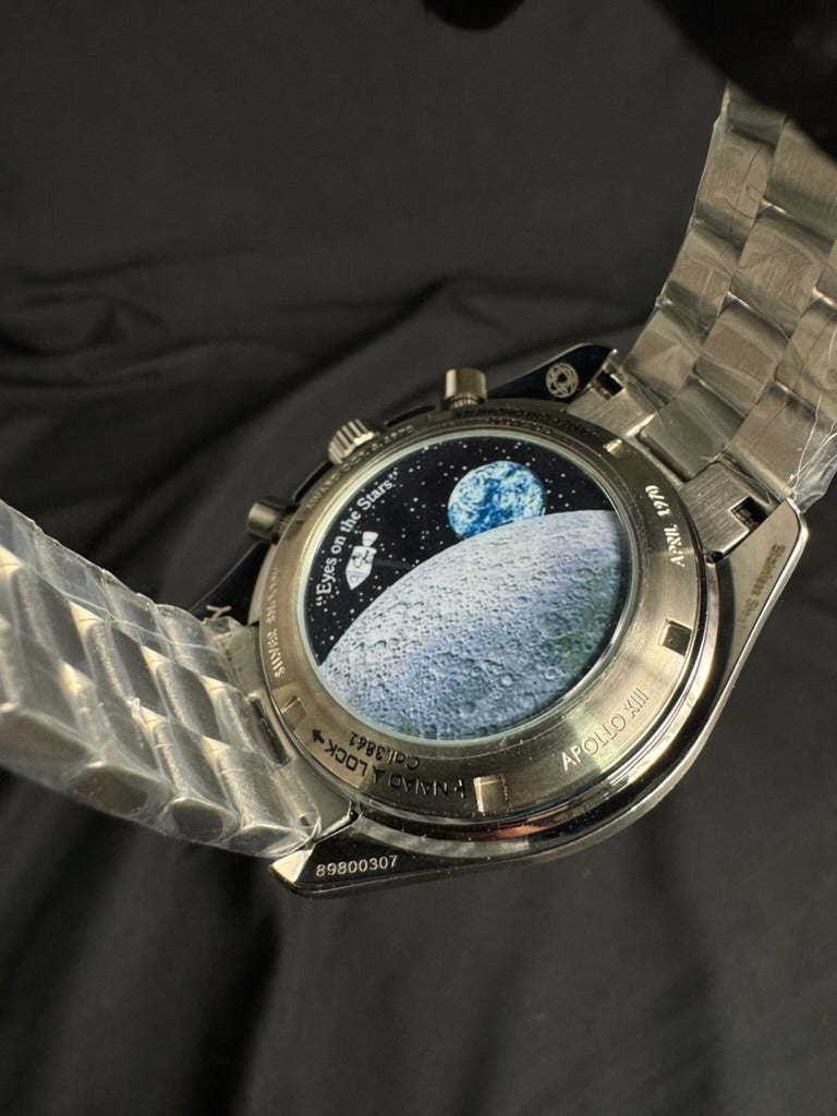 Omega Speedmaster Snoopy Acero