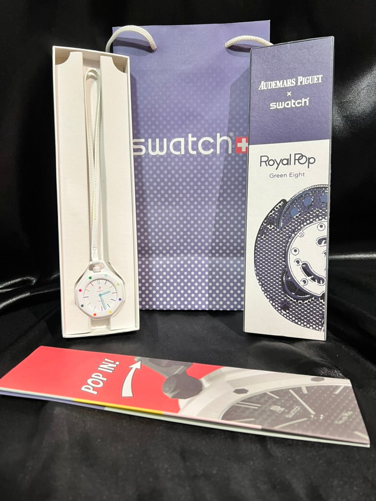 Swatch Royal Pop Huit Blanc