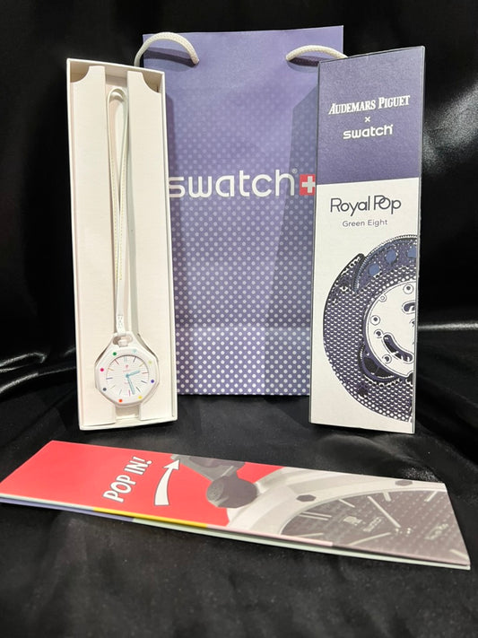 Swatch Royal Pop Huit Blanc