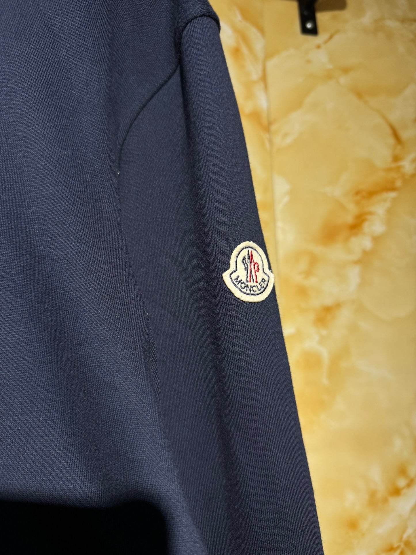 Moncler Hoodie Cierre Azul