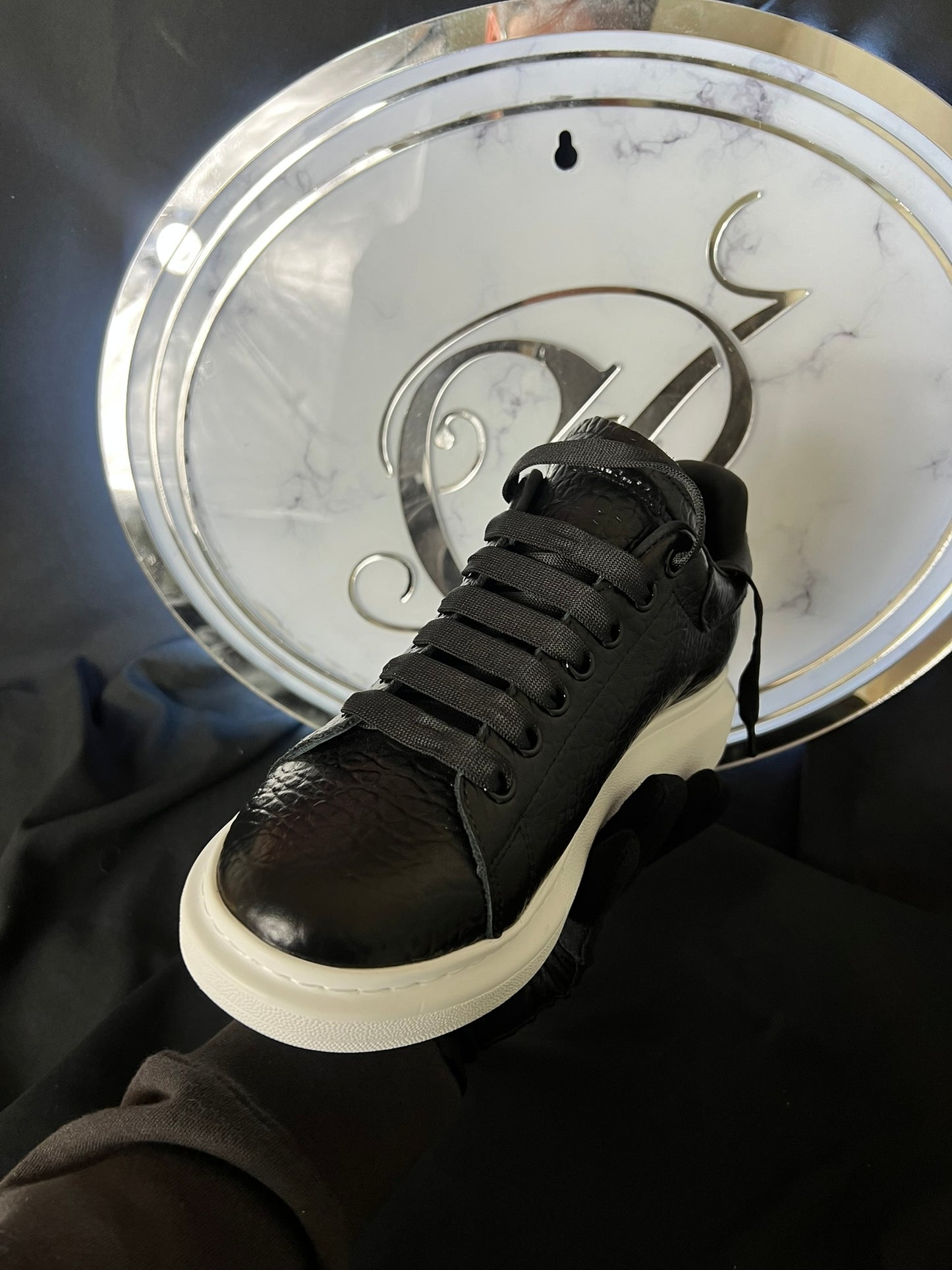 Alexander Mcqueen - Oversized Sneaker in Black