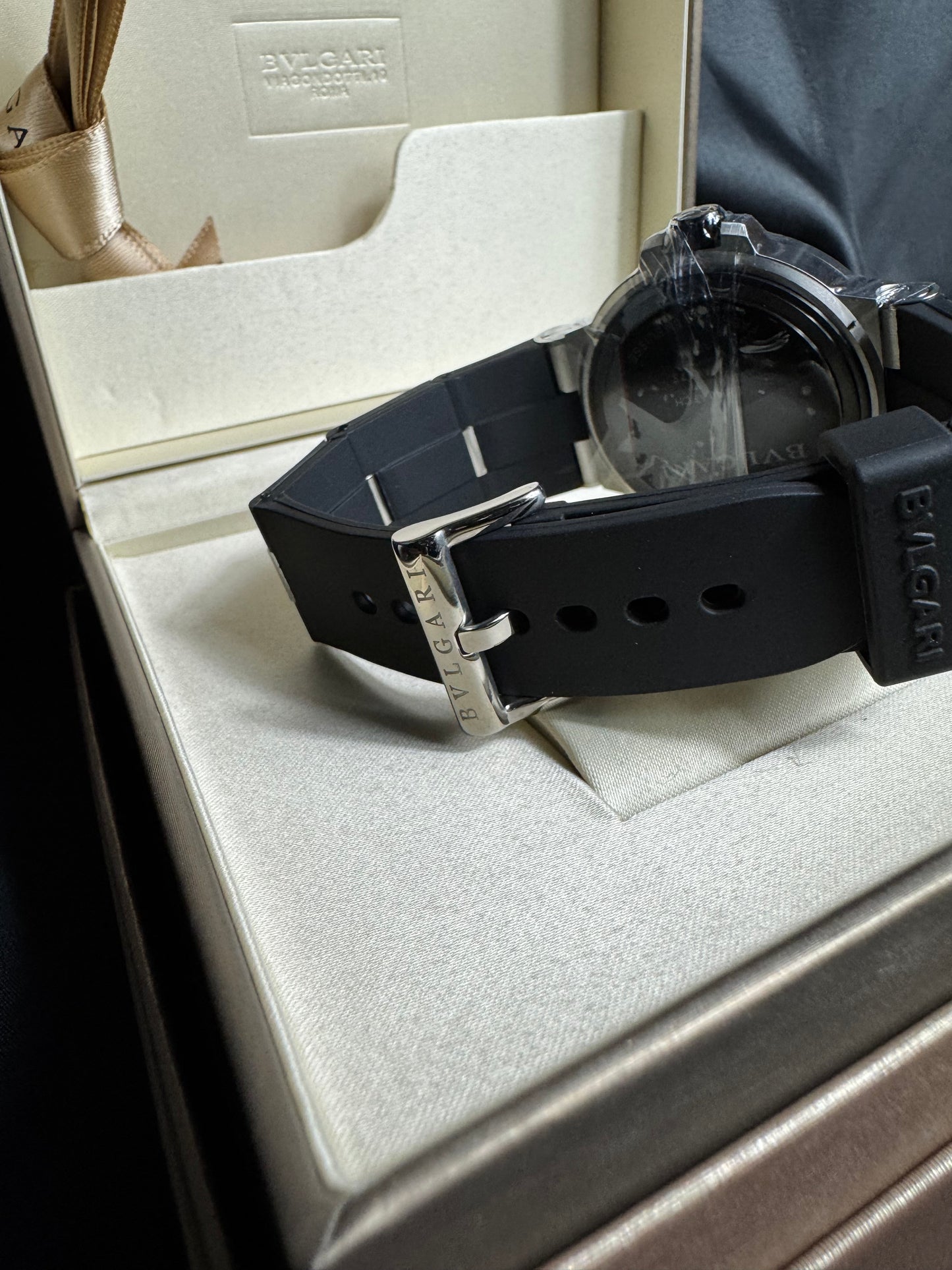 Bvlgari – Aluminium Classic White Dial