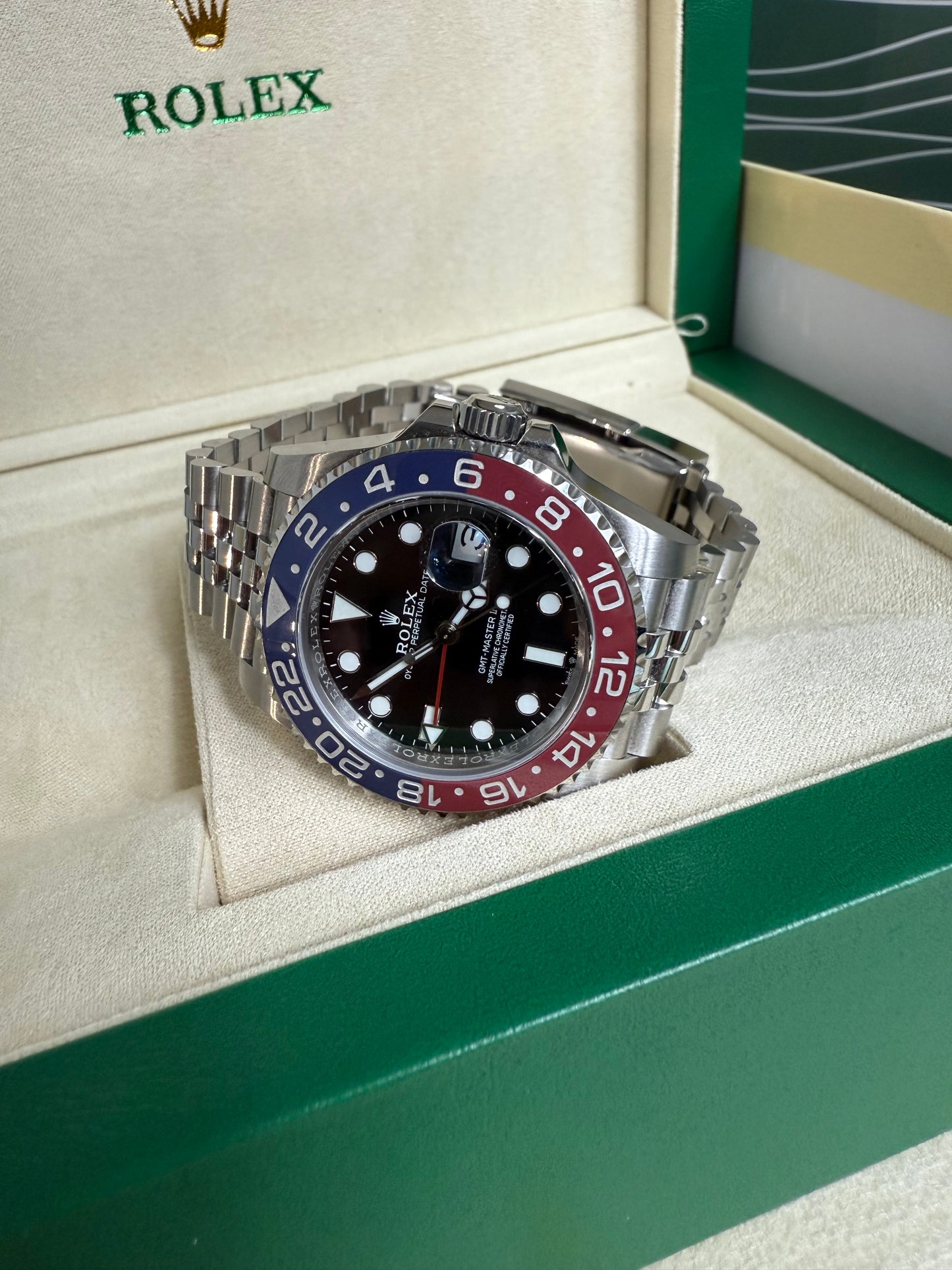 Rolex GMT Pepsi Jubilee