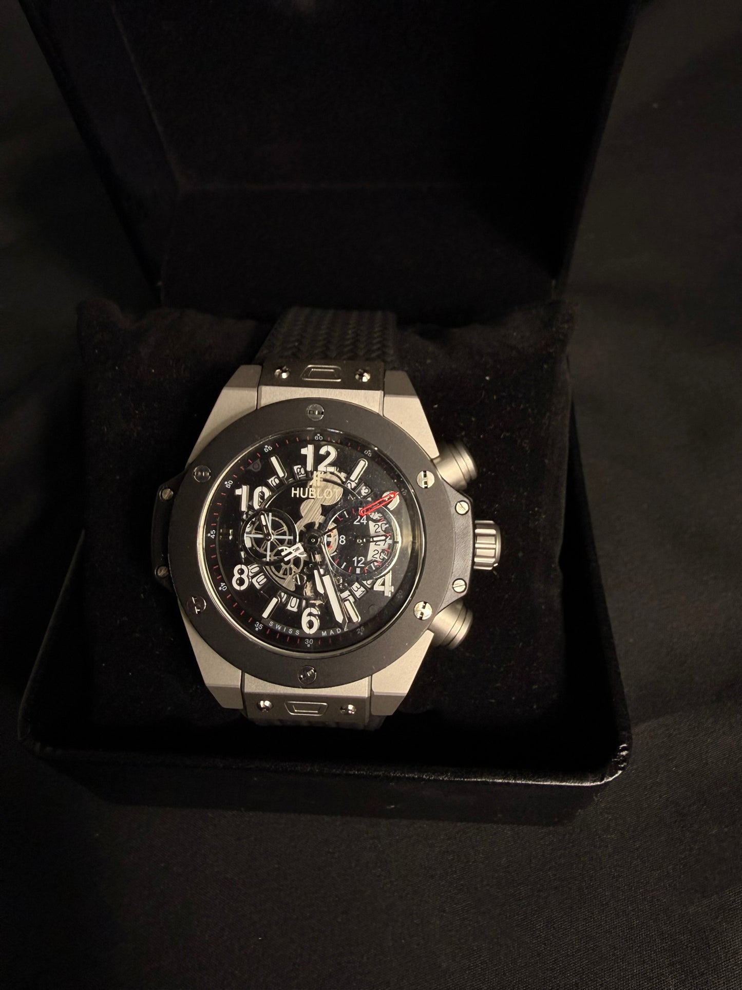 Hublot Big Bang Chrono Unico Titanium Ceramico