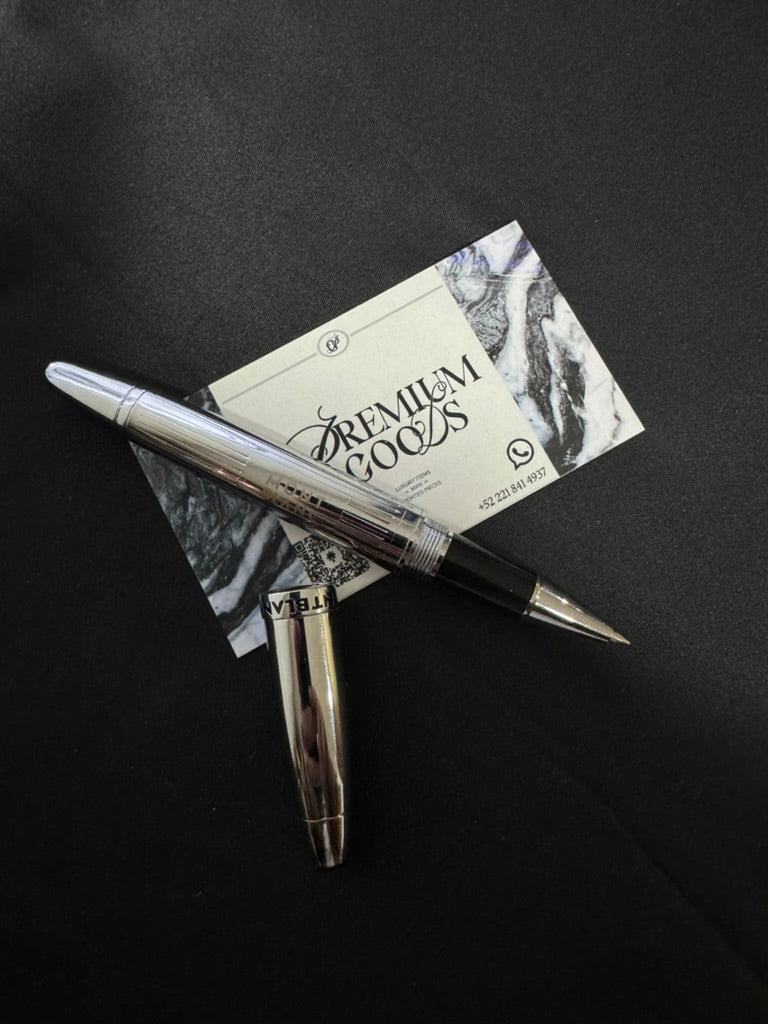 Pluma Mont Blanc Classic Silver