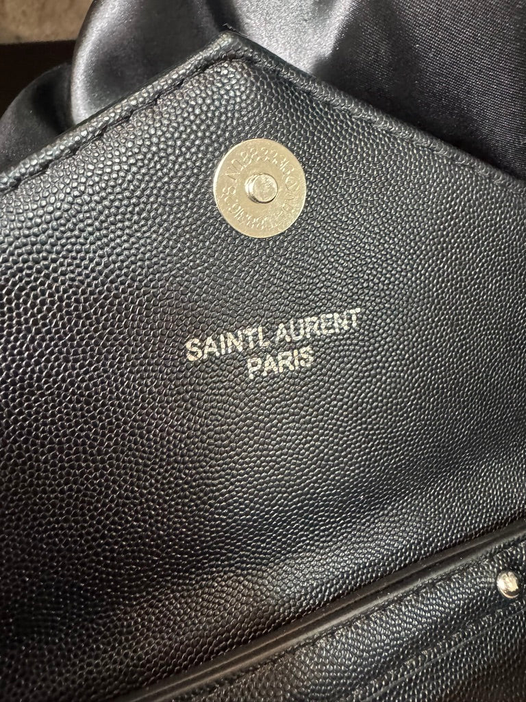 Ysl Cassandre Negro Plata