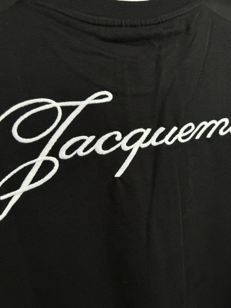 Playera Jacquemus Logo Negra UA