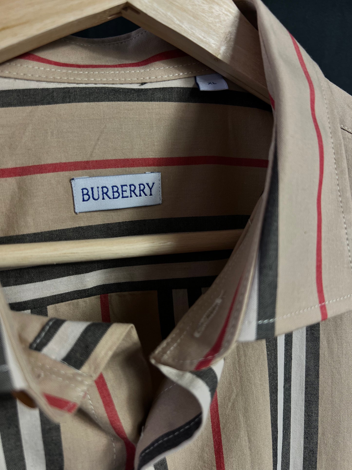 Camisa Burberry Clasica Beige UA