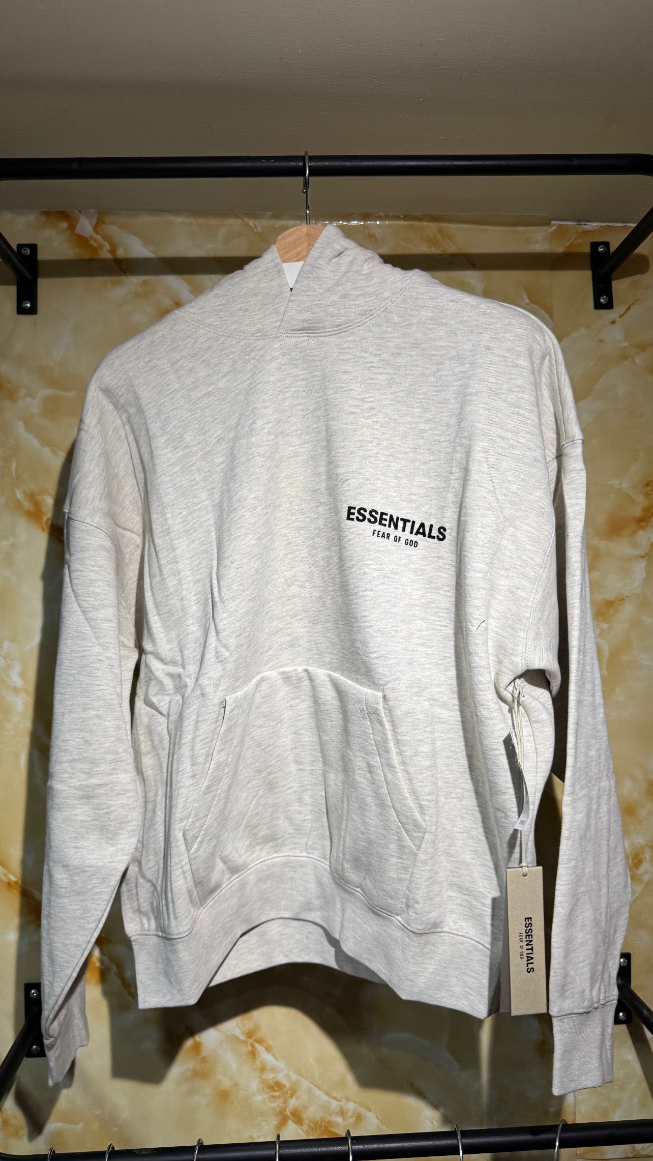 Essentials Hoodie Light Oatmeal