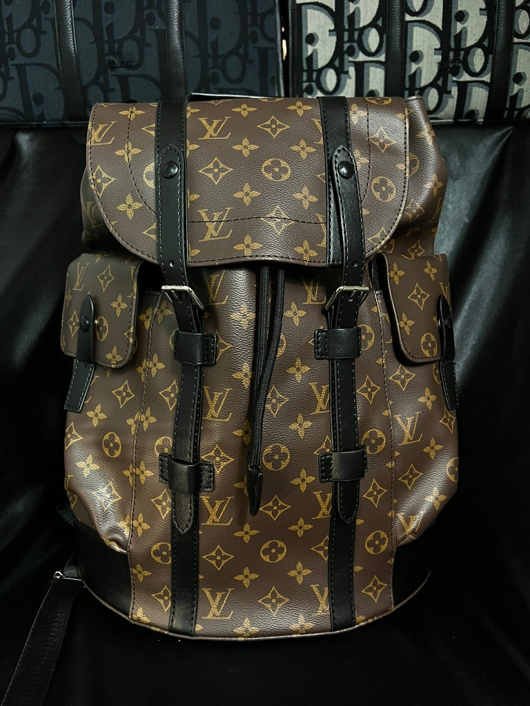 Louis Vuitton Christopher Backpack MM Classic Monogram