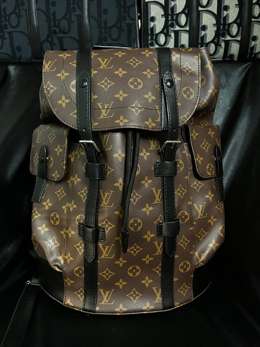 Louis Vuitton Christopher Backpack MM Classic Monogram