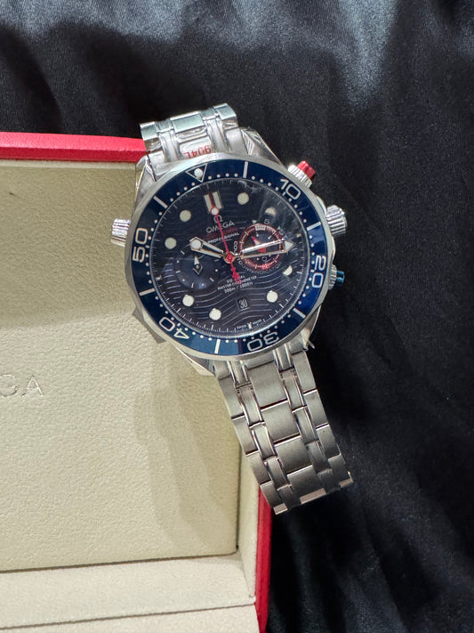 Omega Seamaster Chrono Azul