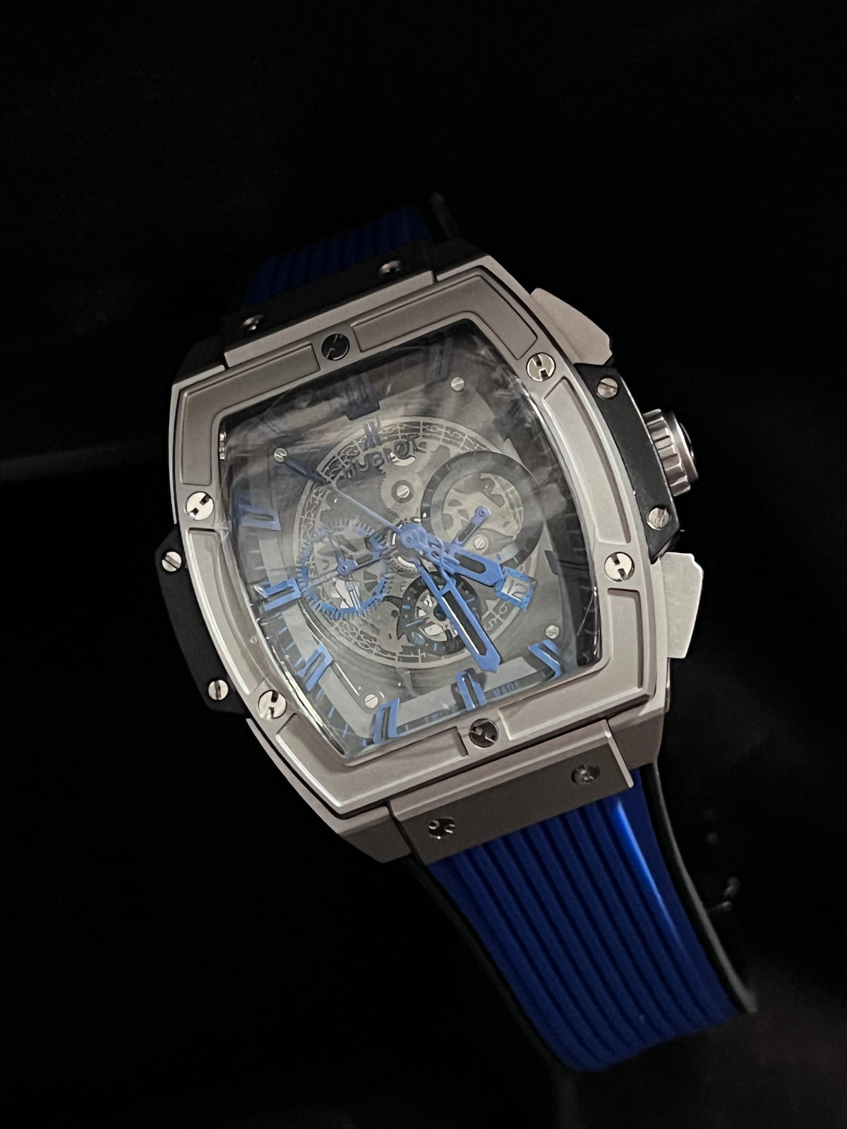 Hublot Spirit Titanium Azul