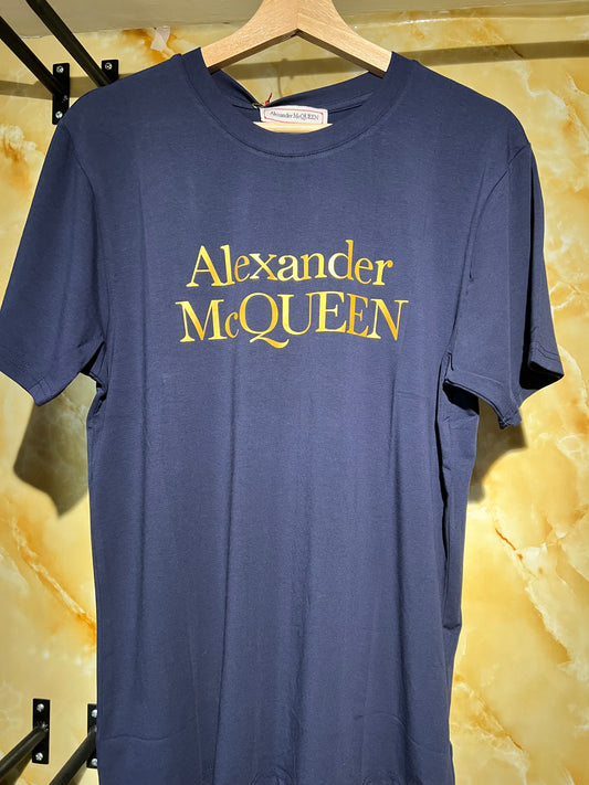 Alexander Mcqueen Playera Spandex Color Azul