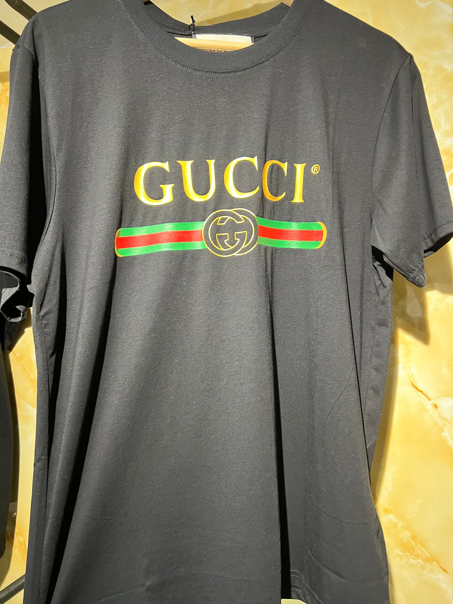 Gucci Playera Spandex Color Negro