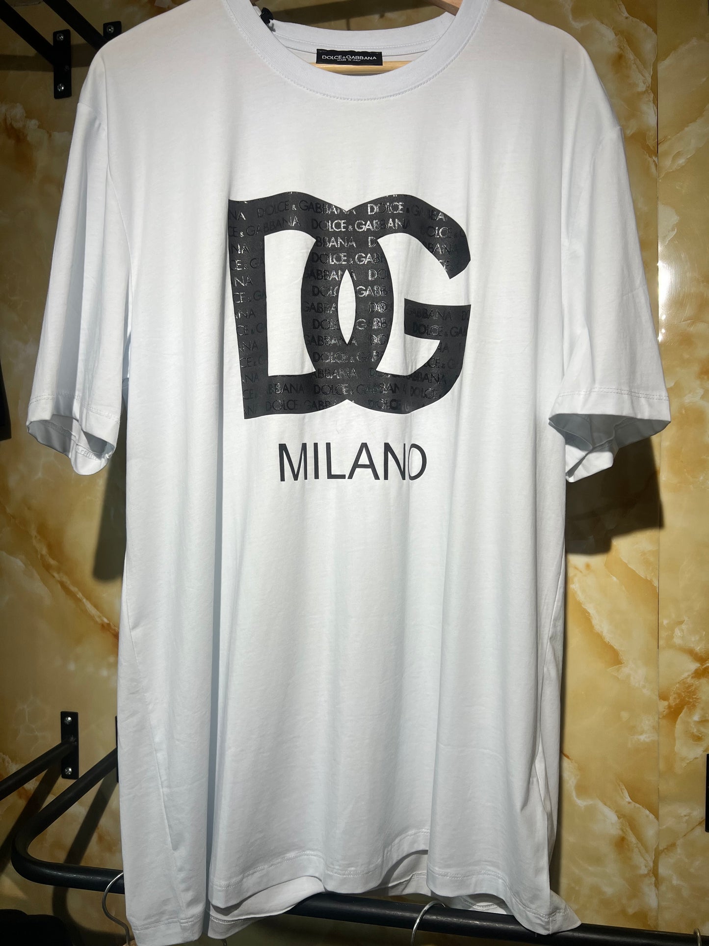 Dolce & Gabbana Playera Spandex Color Blanco