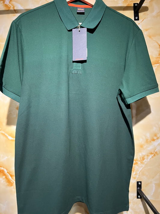 Boss Playera Polo Verde